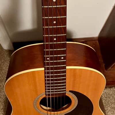 Seagull S6 "Dreadnought (has Buzz Feiten Tuning system installed) 2005 golden top dark sides and ba image 3
