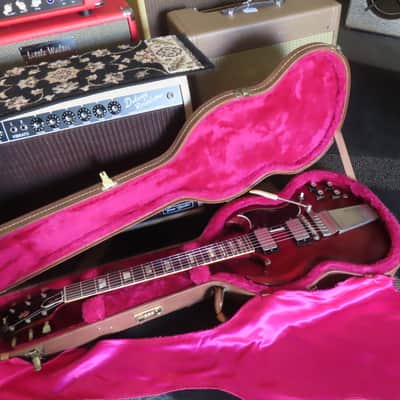 GIBSON LES PAUL SG 1963 CHERRY ORIGINAL MAESTRO CLEAN! image 25