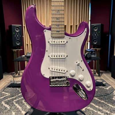 PRS SE Silver Sky-Maple Board-Summit Purple image 1