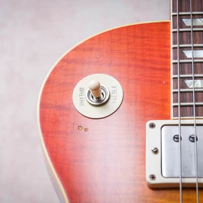 GIBSON USA Custom Shop 59 Reissue Les Paul Murphy Lab Heavy Aged " Aged Cherry Burst + Rosewood" (2023) image 8