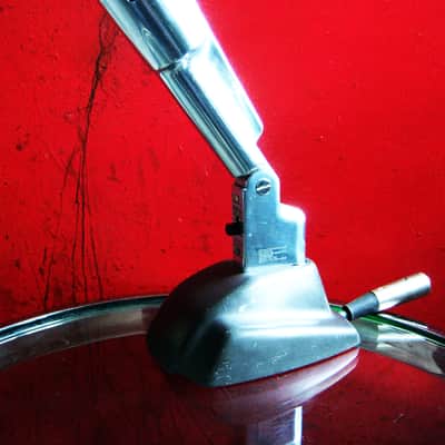 Vintage 1950's Electro-Voice 664 Cardioid Dynamic Microphone Hi Z w 419 model desk stand & cable 676 666 image 9