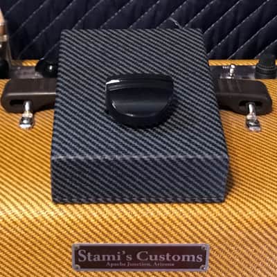 Stami's Customs - Blackout Tweedy Bird 8 Ohm 85 Watt Speaker Attenuator in Blackout Tweed image 4