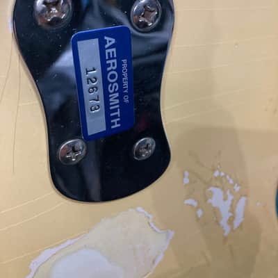 Mosrite Tom Hamilton's Aerosmith, Super Bowl Ventures Model Bass (#66) 1966 - Cream image 5