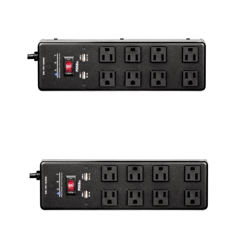 2x ART PDS8U Power Bar 8 AC outlets image 1