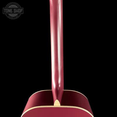 Martin Custom Shop Slope Shoulder Dread Spruce/Mahogany Burgundy w/case 2894733 image 11