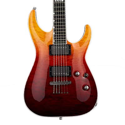ESP E-II Horizon NT-II Electric Guitar - Tiger Eye Amber Fade image 1