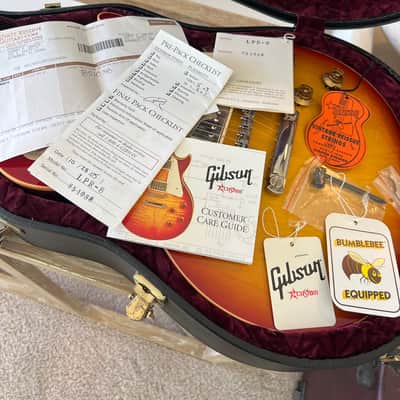 Gibson Les Paul R8 Custom Shop Clean 2005 Sunburst image 11