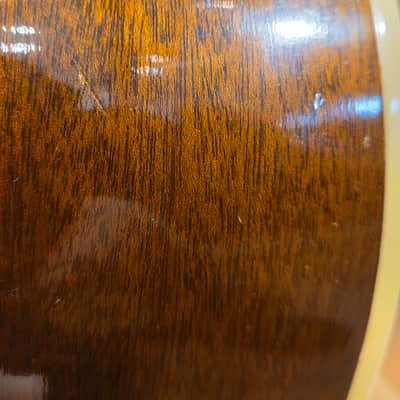 Vintage 1968 Epiphone FT-79 Texan Sunburst w/Original Adjustable Bridge - Over-sprayed Top Only, Changed Bridge & Neck Set image 18