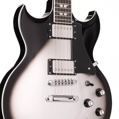 Woodrite Warlord Standard Guitar Silverburst image 5