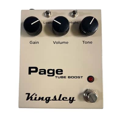 【激レア】Kingsley Page Tube Boost Kingsley Page TS Tube Boost | Reverb
