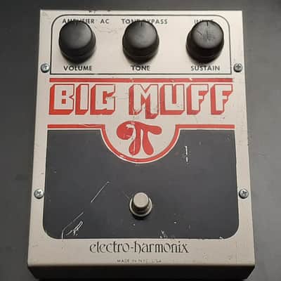 1978 - Op-Amp - Vintage Electro-Harmonix Big Muff Pi V5 (Op Amp Tone Bypass) 1978 - 1980 - Silver image 15