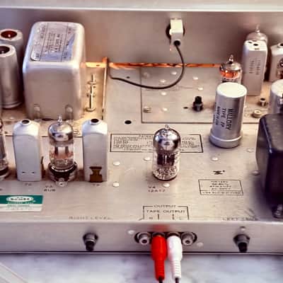 🎶✨ H.H. Scott 350B Wideband FM Multiplex Stereo Tube Tuner — Cleaned, Strong FM Pull, New 12AT7 Tube, 6-Hour Bench Tested, YouTube Demo image 8
