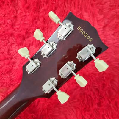 2011 Bacchus BSG-STD SG Standard - Classic Series - Brown Lacquer Finish - All Original - Made In Japan MIJ image 15