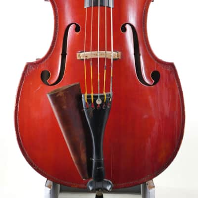 Five String Pöllmann Double Bass 1974 – E.M. Poellmann Contrabass, LH image 2