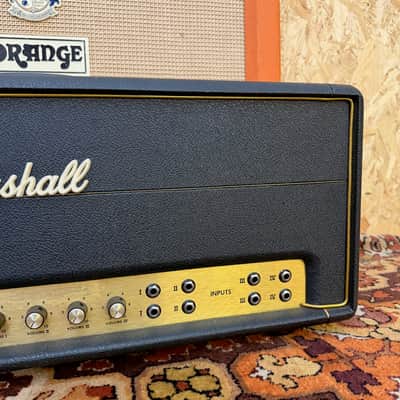 Vintage 1974 Marshall JMP Super PA 50w #1963 Metal Panel Amplifier Head *1970s* image 5