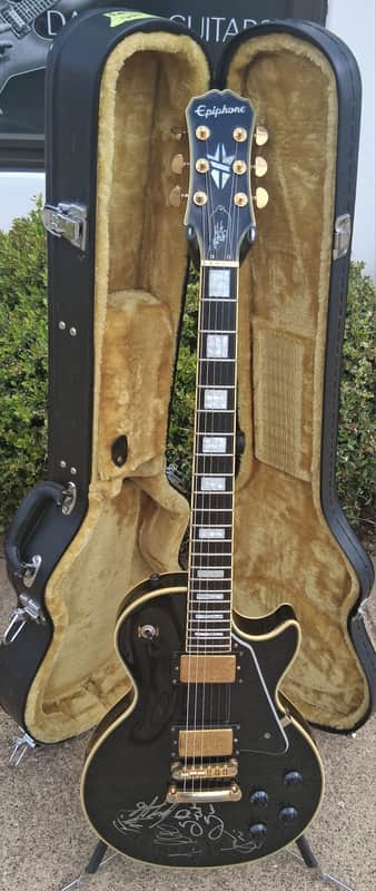 美品 メンテ済 Epiphone Les Paul CUSTOM RITTER Epiphone Bjorn Gelotte Signature Les Paul Custom | Reverb