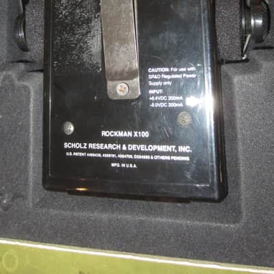 ~1981 ROCKMAN X100 w/ Box and original headphones Black image 4