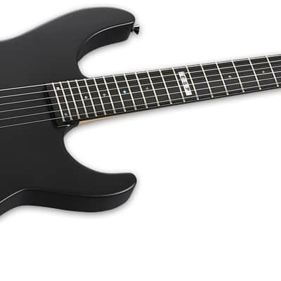 ESP E-II M-I Thru NT Black Satin Electric Guitar + Hard Case Made in Japan B-Stock image 2