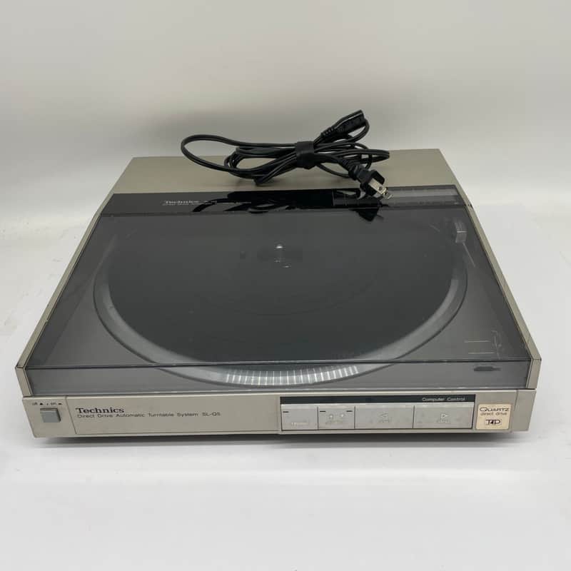 Technics SL-Q5 Direct Drive Automatic Turntable W/  AT VS245LP Cart VTG Japan