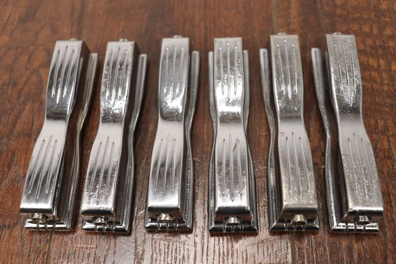 Ludwig USA Classic Large Bowtie Drum Lugs 6pk Vintage 1960's #1 image 1