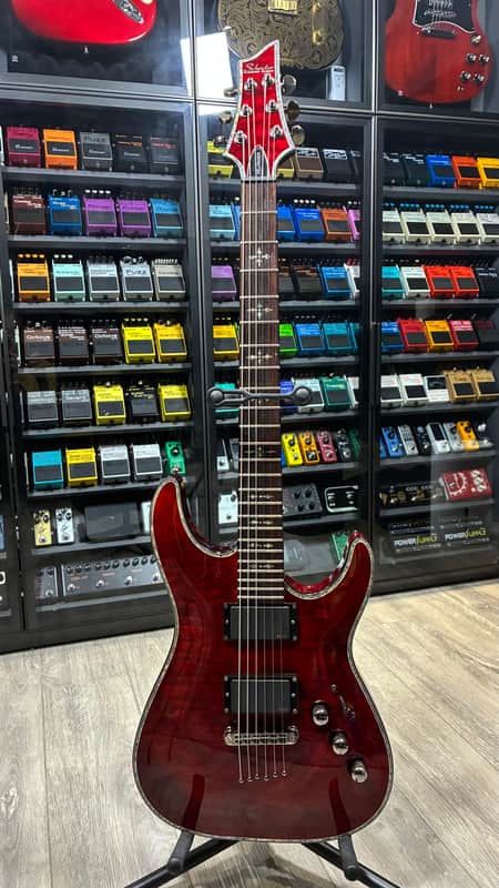 ギター SCHECTER C-1 HellRaiser AD-C1-HR EMG SCHECTER HellRaiser C-1 FR [AD-C-1-FR-HR] (BCH) ｜イケベ楽器店