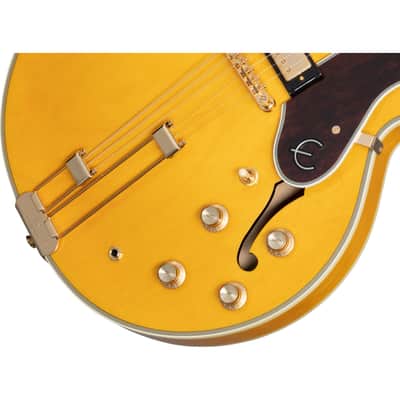 Epiphone Semi-Hollow Body Electric Guitar - Natural image 2