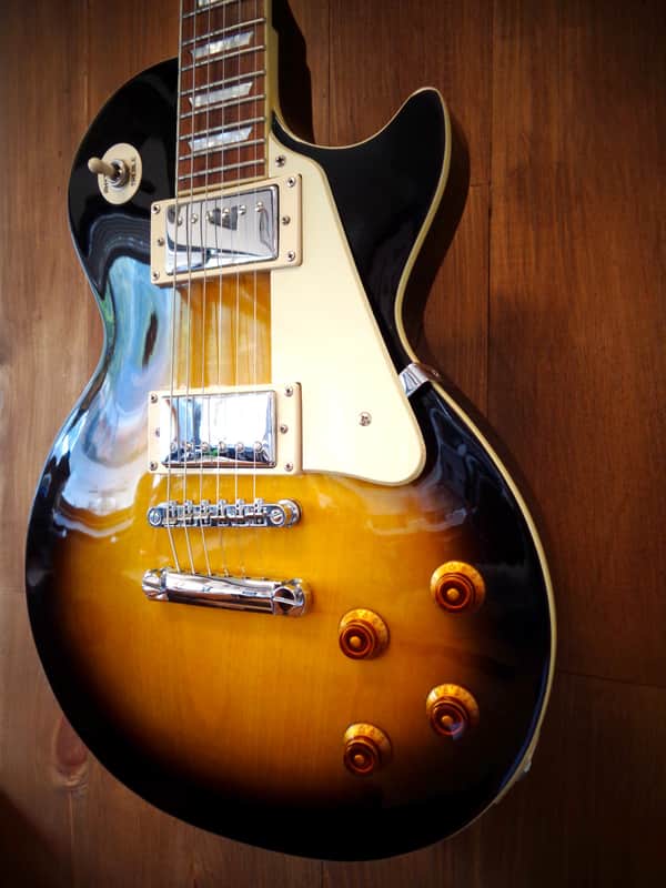 2007 Epiphone Les Paul Standard Plain Top - Tobacco Burst - Free