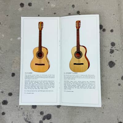 Vintage 1970s Gibson Guitars Classic Models Catalog Pamphlet ~1970 image 3