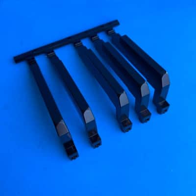 ALESIS RECITAL PRO Digital Piano Part: Black Keys [Sharp/Flat] 5-Key Set image 1
