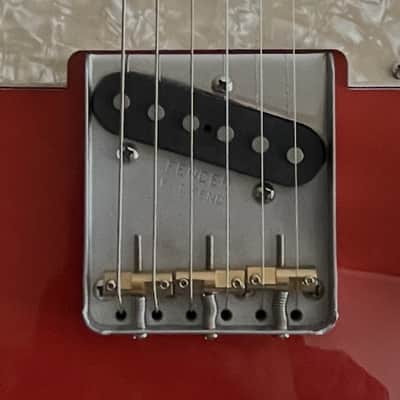 Fender Telecaster Nashville deluxe custom build 2020's - Fiesta Red image 2