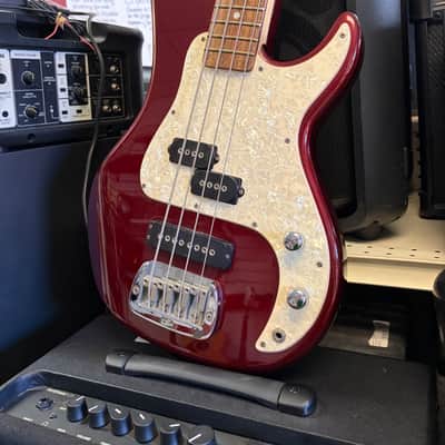 G&L Tribute Series SB-2 Bass with Rosewood Fretboard 2010s - Bordeaux Red image 3