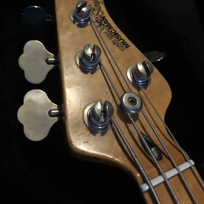 Ernie Ball Music Man StingRay 4 H 1990s Natural Gloss image 2