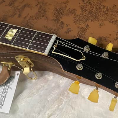 NEW! Gibson Custom 1957 Les Paul Standard - Mustard Gold, Ultra Heavy Aged - Limited Edition 2026 Custom Collection - 8.45lbs - IN-STOCK! - Authorized Dealer - G07578 image 9