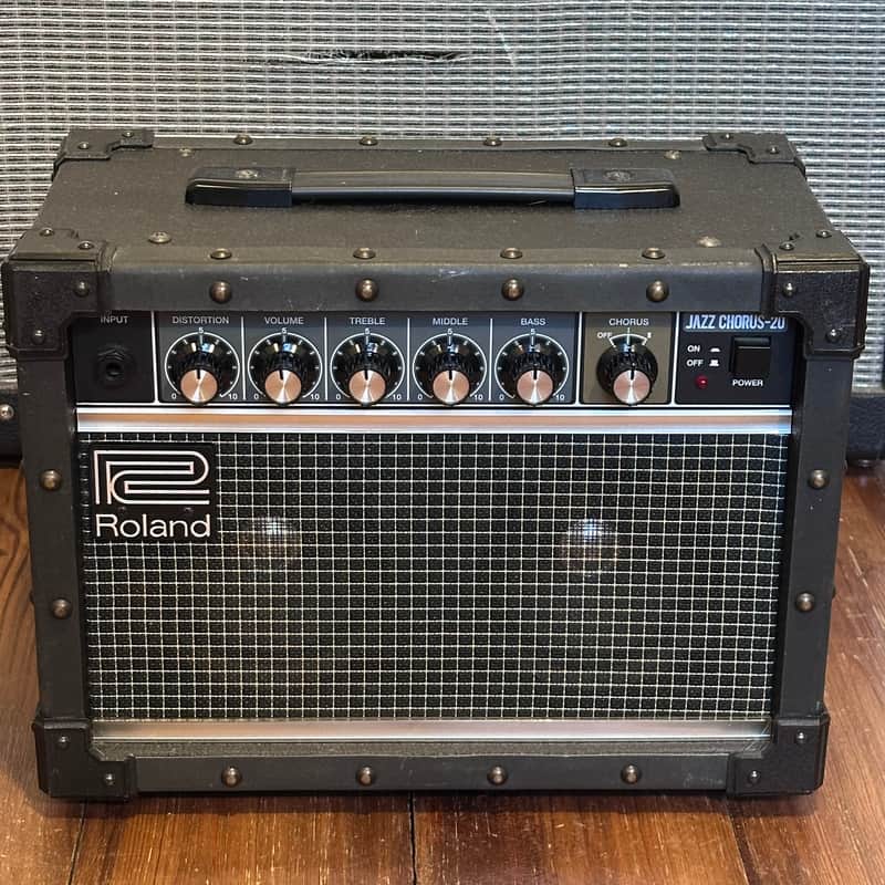 Roland JC-20 Jazz Chorus 20-Watt 2x5" Guitar Combo 1992 - 1996 - Black image 1