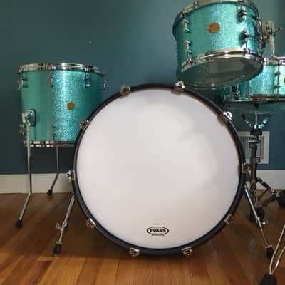 Gretsch New Classic Drums 2012 Turquoise Sparkle image 1