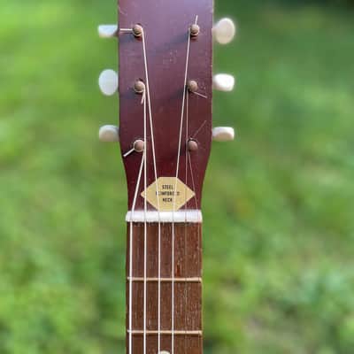 United Unbranded Parlor Guitar - circa 1960’s image 6