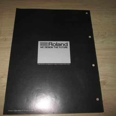 Roland collection Vintage New Product News Catalogs (1985/1986/1987) - Synthesizer Brochure/Catalog - Rare image 6