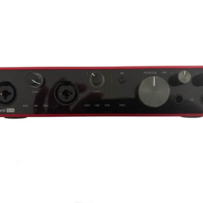 Focusrite Scarlett 8i6 3rd Gen USB Audio Interface 2019 - Present - Red / Black image 2