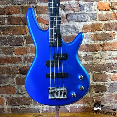 Ibanez Mikro Electric Bass (2010s - Starlight Blue)