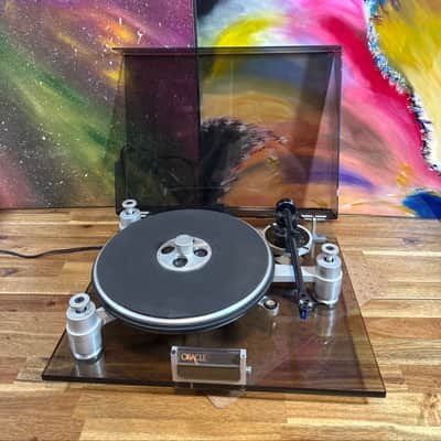 oracle delphi turntable 1648 Glass Audiophile Vinyl Lp Record Player image 3