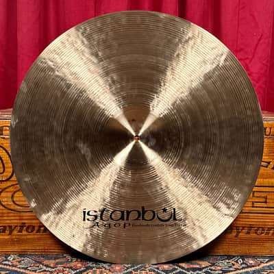 22" Istanbul Agop Traditional Dark Crash Cymbal 2128g *Video Demo* image 3