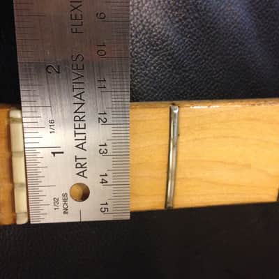Fender Precision Bass Neck 1975 Maple 1 1/2" nut, "A" width (like jazz bass) image 2
