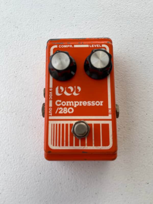 DOD Digitech 280 Compressor Original 80’s Rare Vintage Guitar Effect Pedal image 1