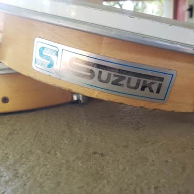 Pair of Suzuki STB 250mm 10" Tunable Frame Hand Drums Japan 70-80s Video image 4