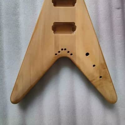 HH Basswood Guitar Flying V Style Body image 1