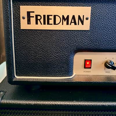 Friedman PT-20 V1 "Pink Taco" 20-Watt Guitar Amp Head Black image 2