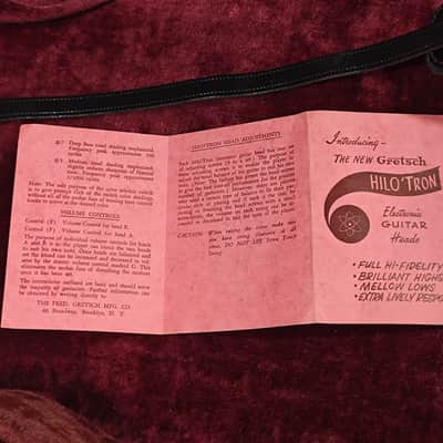 Gretsch 6119 Chet Atkins Tennessean 1963 Walnut Brown image 23