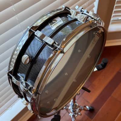 Ludwig Black Galaxy Acrolite LM404 5x14" Snare Drum image 3