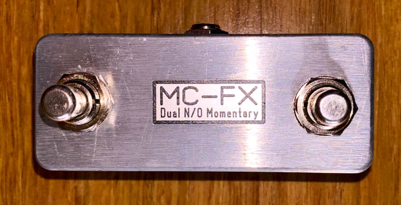 MC-FX Dual Momentary Footswitch Passive TRS Robust Diecast Build! Aussie Made! image 1