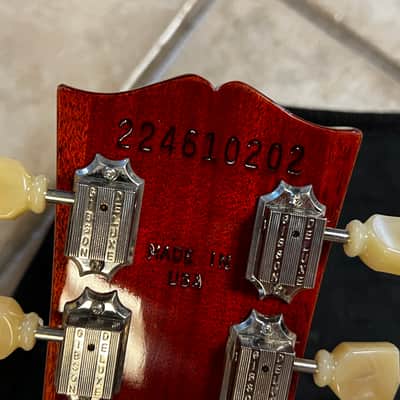 2021 Gibson USA Standard '61 SG Vintage Cherry with case image 12